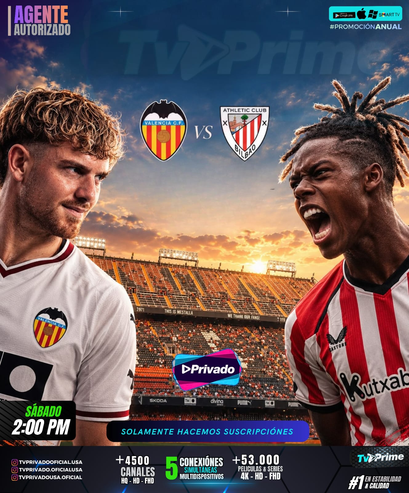 Valencia vs Athletic Club